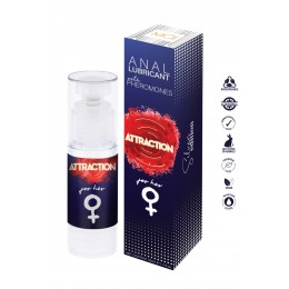 Attraction cosmetics Lubrifiant anal aux phéromones pour femme - Attraction