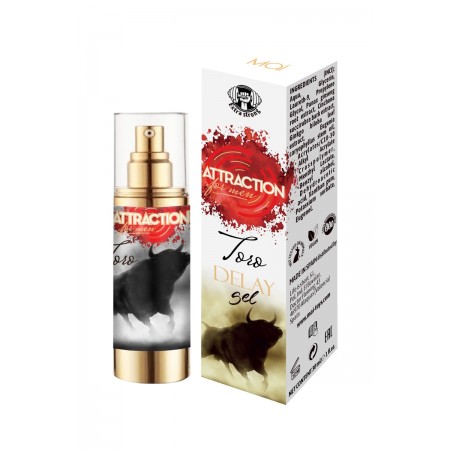 Attraction cosmetics Gel retardant Toro Extra fort 30ml - Attraction