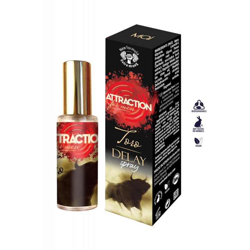 Attraction cosmetics Spray retardant Toro Extra fort 30ml - Attraction