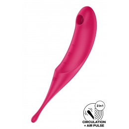 Satisfyer stimulateur Twirling Pro rouge - Satisfyer