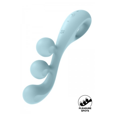 Satisfyer Multi-vibromasseur Tri Ball 2 bleu - Satisfyer