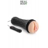 Real Body Realistic vagina vibrating masturbator - Real Body