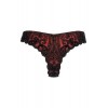 Axami String rouge et noir V-10048 - Axami