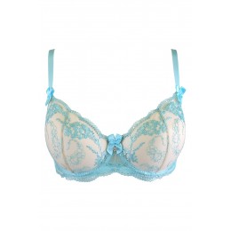 Axami Soutien-gorge dentelle bleu V-10131 - Axami