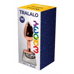 Wooomy Plug bijou Tralalo transparent M - Wooomy