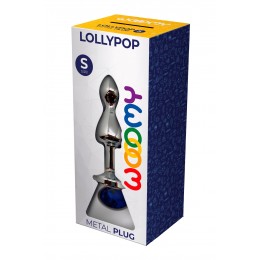 Wooomy Plug bijou Lollypop bleu S - Wooomy