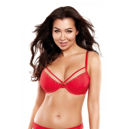 Axami Soutien-gorge push-up rouge V-10351 - Axami