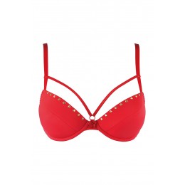 Axami Soutien-gorge push-up rouge V-10351 - Axami