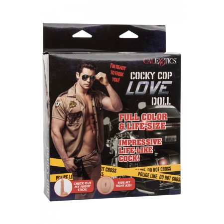 California Exotic Novelties Poupée masculine Cocky Cop Love Doll