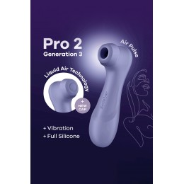 Satisfyer Stimulateur Pro 2 Generation 3 lilas