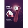 Satisfyer Stimulateur Pro 2 Generation 3 bordeaux