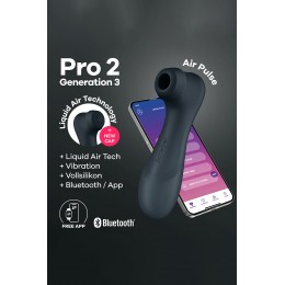 Satisfyer Stimulateur Pro 2 Generation 3 connecté noir