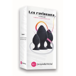 Jacquie & Michel Toys Coffret 3 plugs anal Les ravissants - Jacquie et Michel