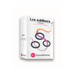 Jacquie & Michel Toys Set de 3 cockrings Les sublimés - Jacquie et Michel